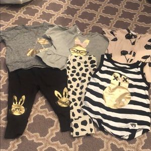 Hux baby 3-6 month bundle!! Worn once